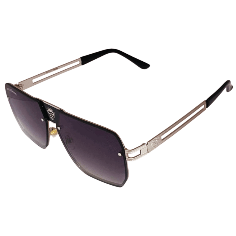 cliqlens kevin bacon square metal sunglasses for men and women