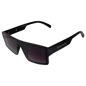 Cliqlens Kevin Bacon Rectangle Sheet Black sunglasses for men and women