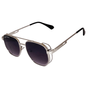 kevin bacon silver round metal sunglasses for men and women
