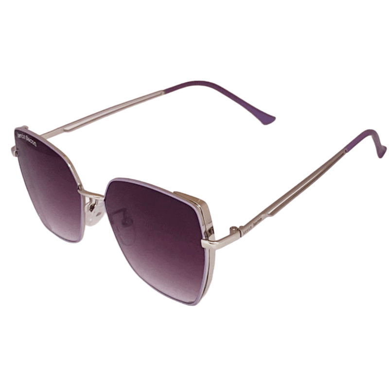 cliqlens kevin bacon cat eye metal sunglasses for women