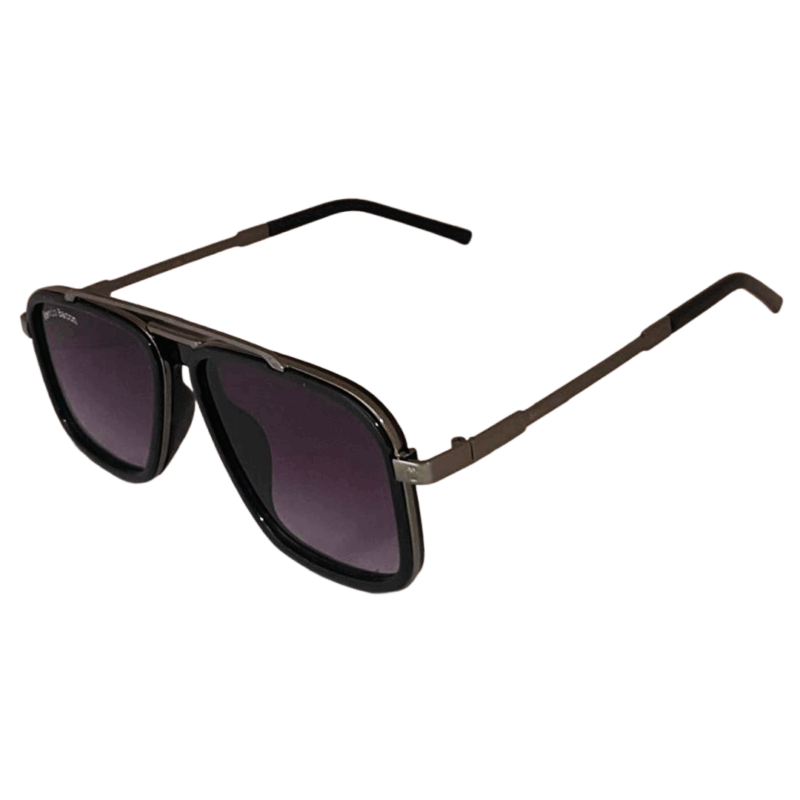 cliqlens kevin bacon square metal sunglasses for men and women