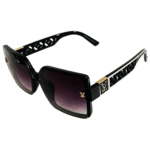 Cliqlens Kevin Bacon Sheet black square sunglasses for women