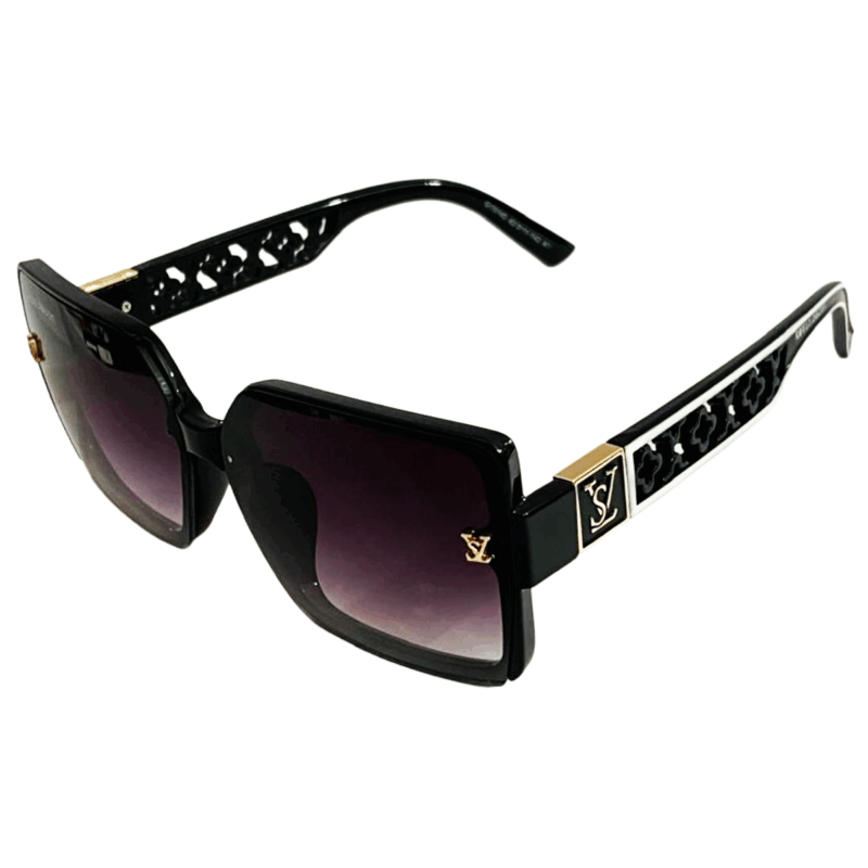 Cliqlens Kevin Bacon Sheet black square sunglasses for women