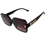 Cliqlens Kevin Bacon Square sheet black sunglass for women