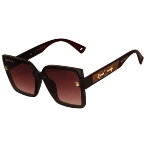 Cliqlens kevin bacon square sheet brown sunglasses for women