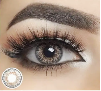 Grey Brown Color Style Contact Lenses Grey Brown Color Style Contact Lenses