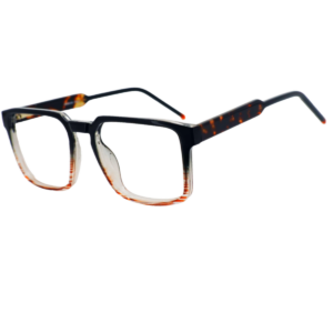 Full Rim Black Square Sheet Computer Eyeglasses for Men and Women