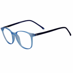 Trendy Blue Square Sheet Eyeglasses for Men & Women