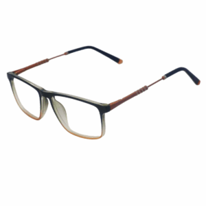 Trendy Blue Square Sheet Eyeglasses for Men & Women