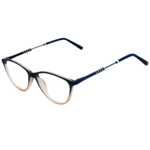 Trendy Blue Square Sheet Eyeglasses for Men & Women