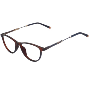 Trendy Blue Square Sheet Eyeglasses for Men & Women