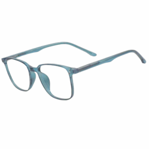 Cliqlens Full Rim light Blue Square Sheet Eyeglasses for Men and Women