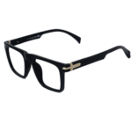 Trendy Blue Square Sheet Eyeglasses for Men & Women