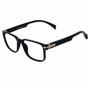 Trendy Blue Square Sheet Eyeglasses for Men & Women