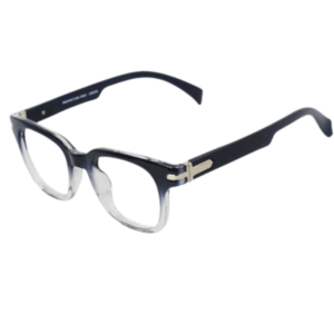 Trendy Blue Square Sheet Eyeglasses for Men & Women