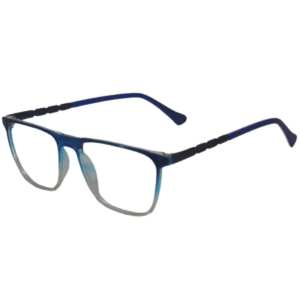 Cliqlens Full Rim  Blue dual Square sheet eyeglasses for Men and Women
