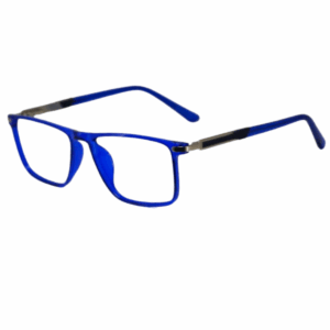 Cliqlens Full Rim blue square sheet eyeglasses for Men and Women