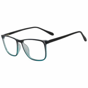 Cliqlens Full Rim Black green dual Square Sheet Eyeglasses for Men and Women