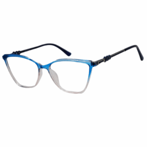 Cliqlens Full Rim Blue dual Cateye sheet eyeglasses for Men and Women