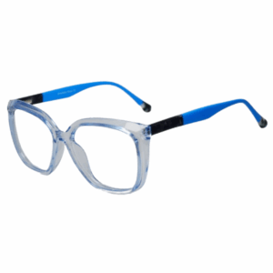 Cliqlens Full Rim Light blue cat eye Sheet eyeglasses for Women