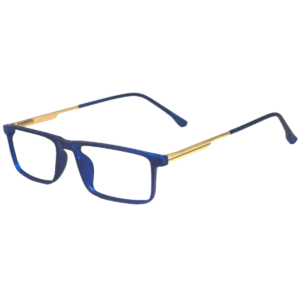 Cliqlens Full Rim Blue dual Square eyeglasses for Men and Women